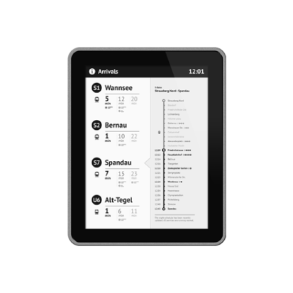 Papercast - E-Paper-Display - Digital Signage Lösungen Christiansen GmbH - OpenFrame-13-Zoll