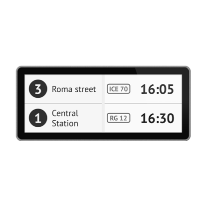 Papercast - E-Paper-Display - Digital Signage Lösungen Christiansen GmbH - OpenFrame-23-Zoll