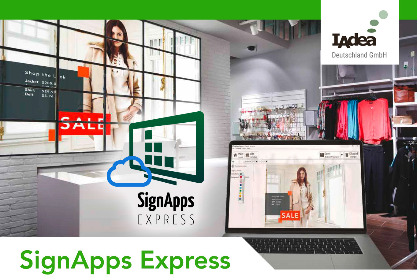 Christiansen Digital Signage-Lösungen - SignApps Express